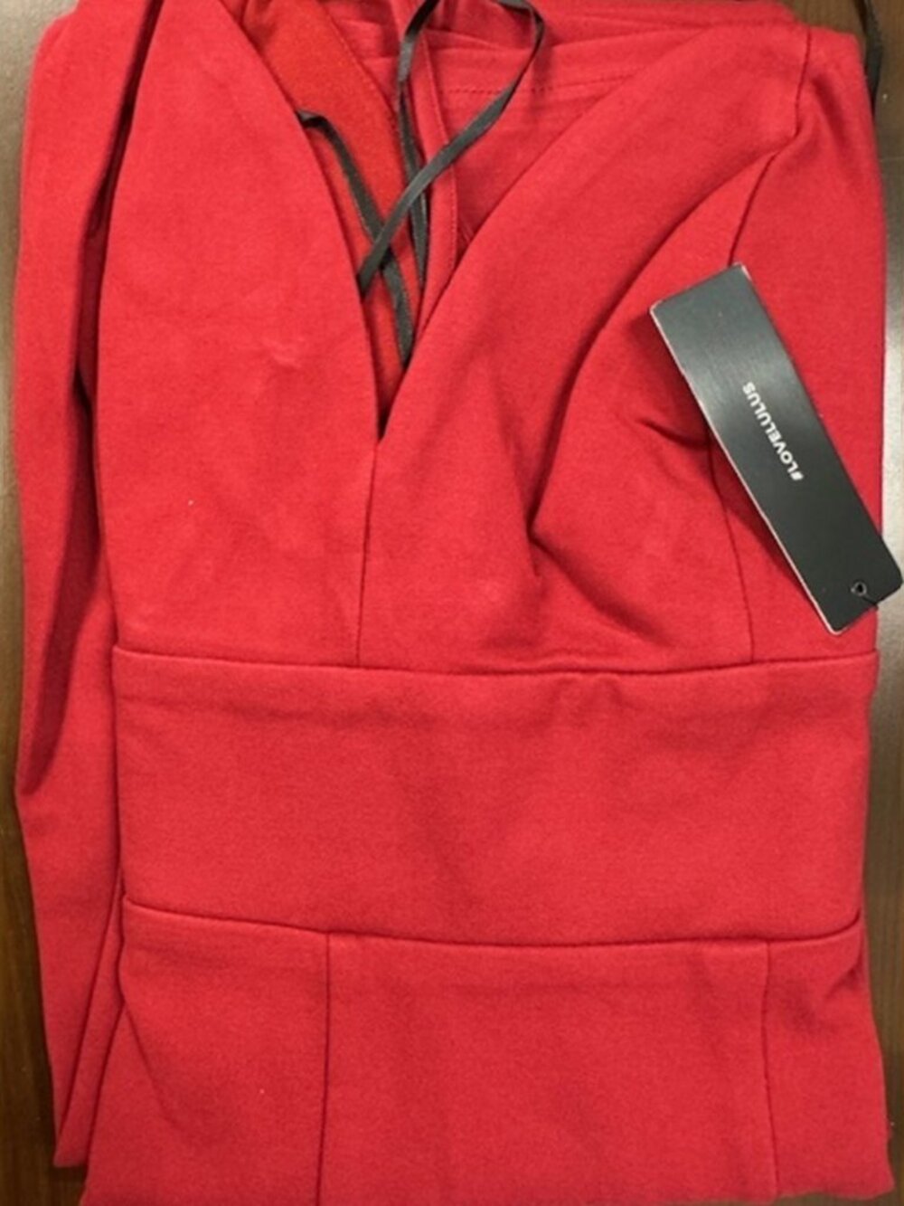 Lulus Classic Babe Wine Red Sleeveless Wide-Leg Jumpsuit​ NWT - Picture 6 of 9